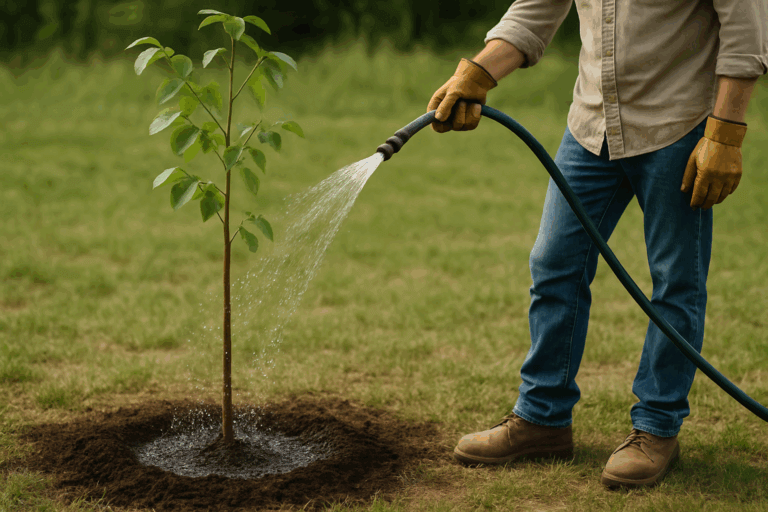 Underwatering #1 Reason Newly Planted Trees Die